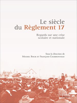 cover image of Le siècle du Règlement 17